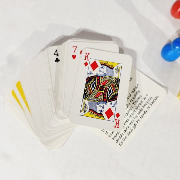 Rummy Rumble Replacement Board Game Parts Pieces Cards Pawn Die Vtg - Picture 3 of 5